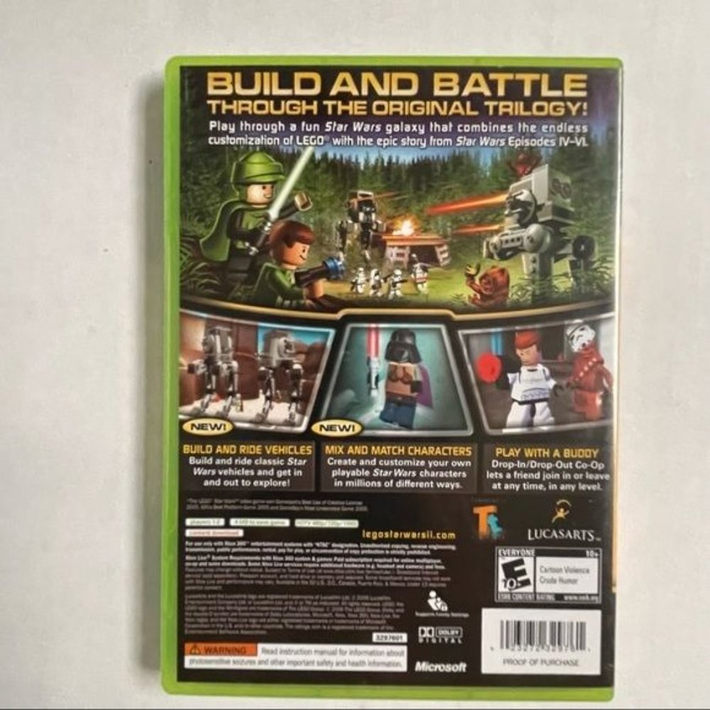 Lego Star Wars II The Original Trilogy XBox 360 Video Game - Picture 4 of 4